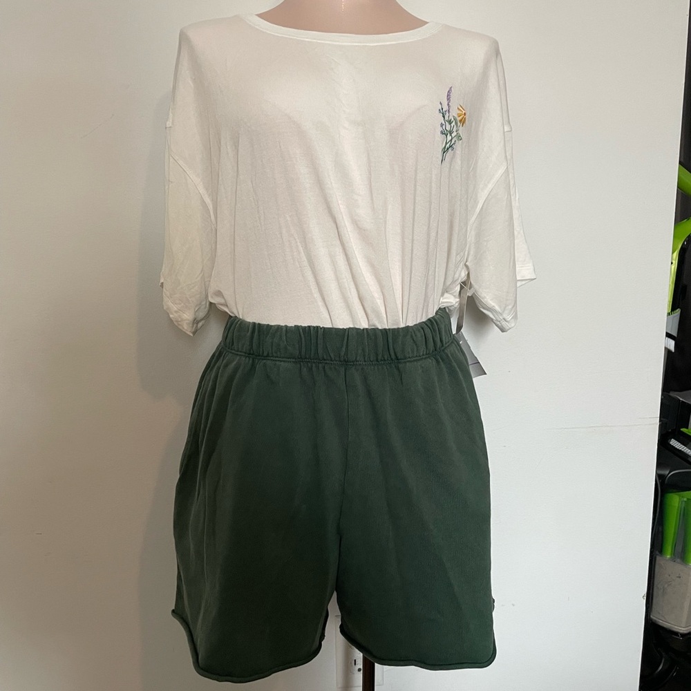 NWT aerie hi-rise sweat shorts